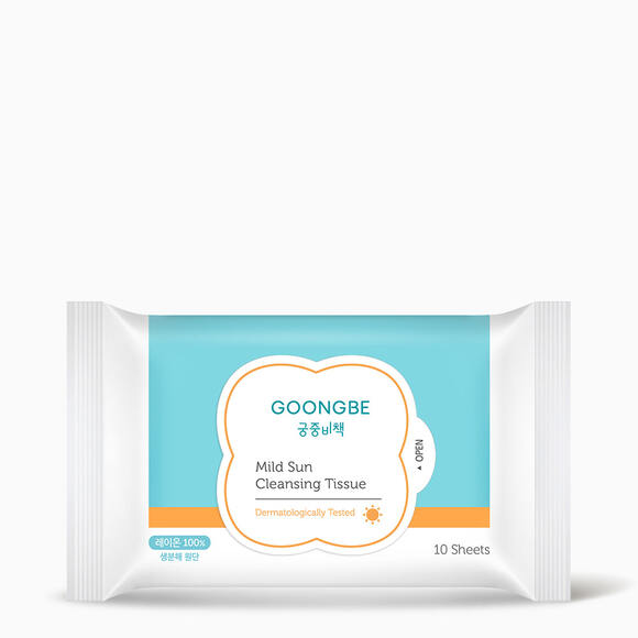 Mild Sun Cleansing Tissue 10 Sheets